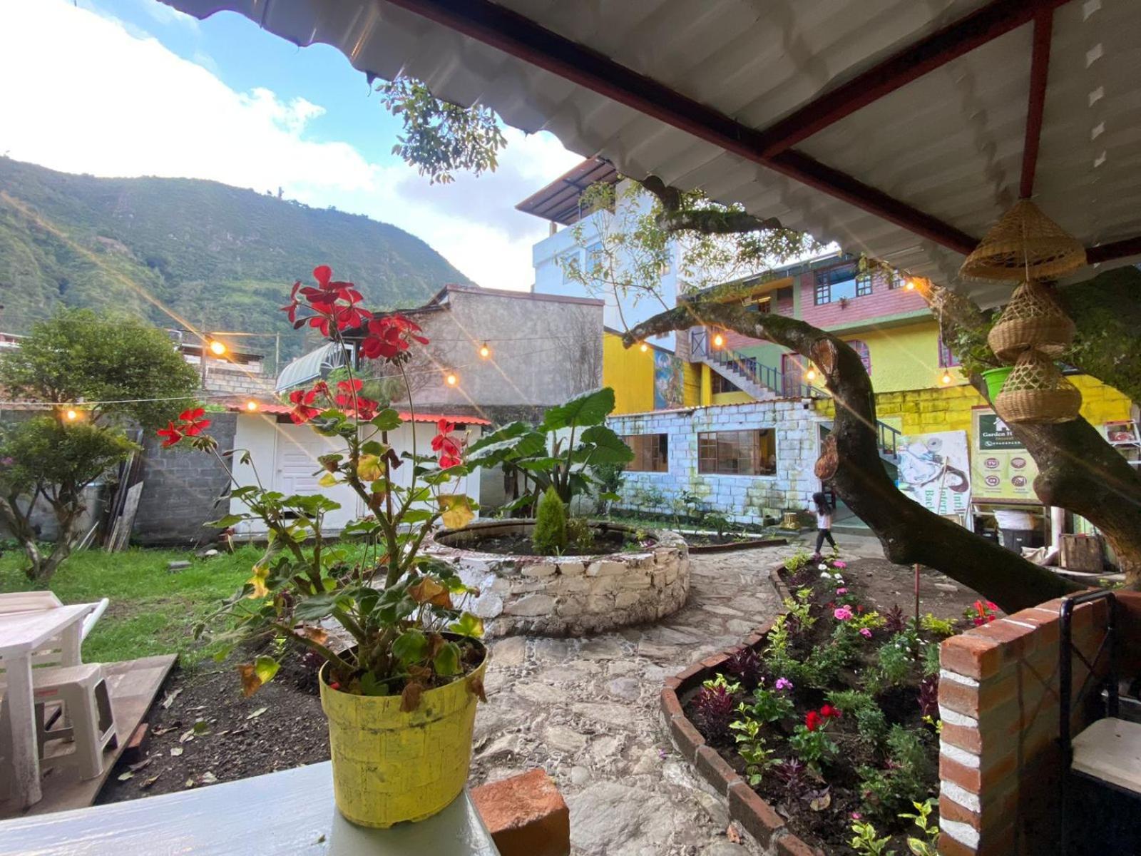 Garden House Hostal Baños Buitenkant foto
